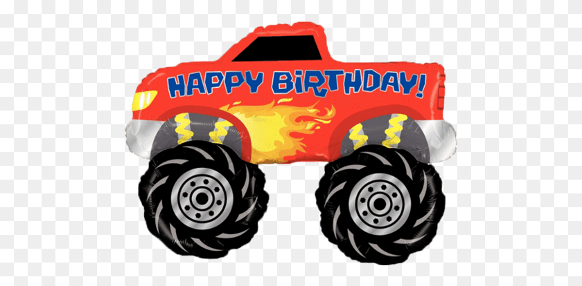 480x354 Shop Balloons For Kids Parties - Monster Truck PNG