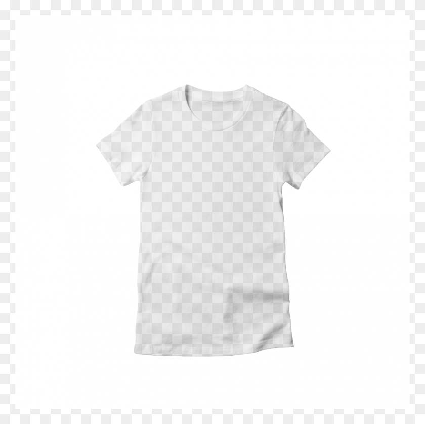 1000x1000 Shop Model And Product Images For Social Sharing - White T Shirt PNG