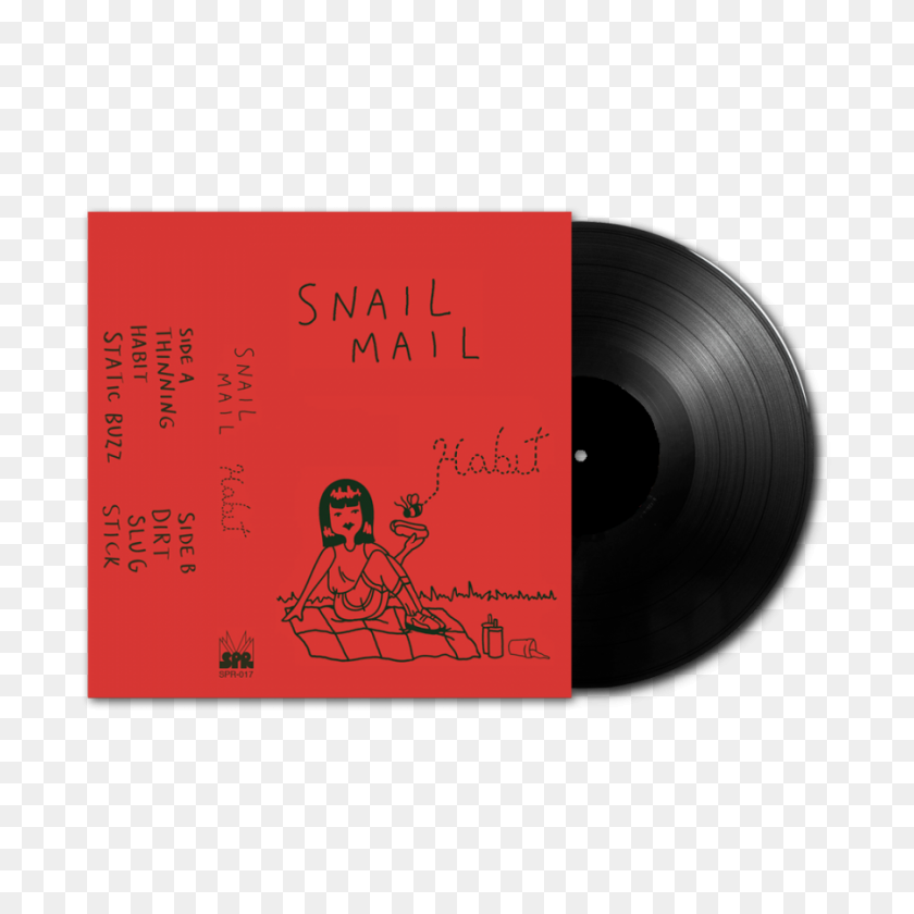 900x900 Shop Snail Mail - Red Shirt PNG