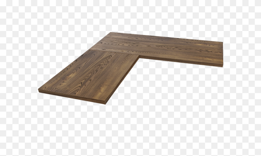 612x443 Shop Uplift Height Adjustable Solid Wood Standing Desks - Wood Plank PNG