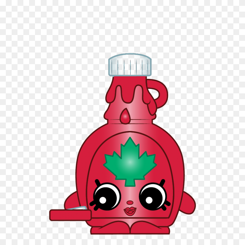834x834 Shopkins - Maple Syrup Clipart