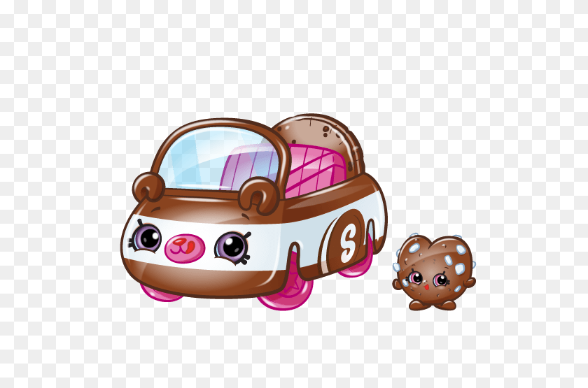 576x495 Shopkins Cutie Cars Season Chase Cookie Kids Time - Щенячий Патруль Погоня Клипарт