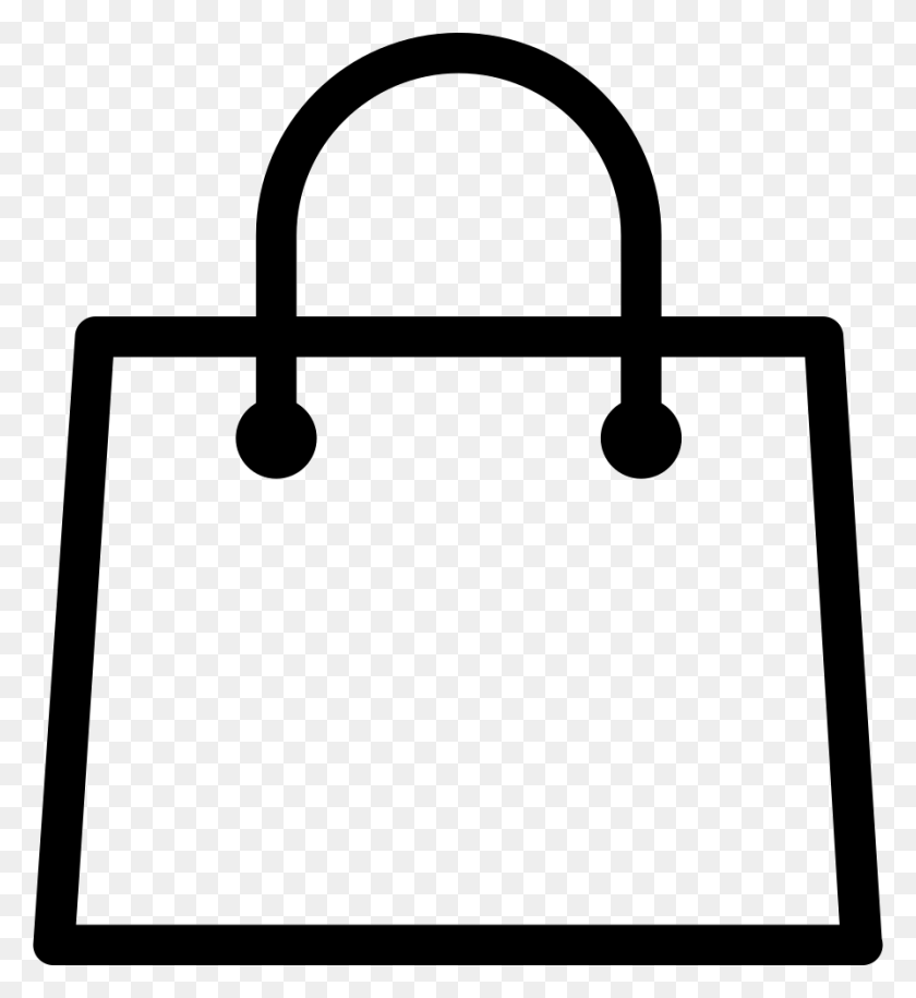 894x980 Shopping Bag Png Icon Free Download - Shopping Bag PNG