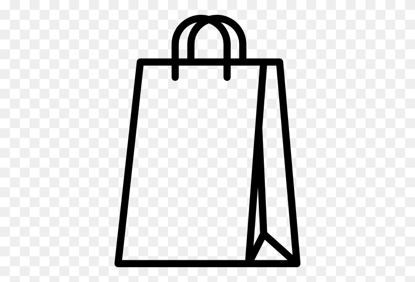 512x512 Shopping Bag, Shopping Bags, Shopping Store, Shopper, Sales Icon - Shopping Bag Clipart Black And White