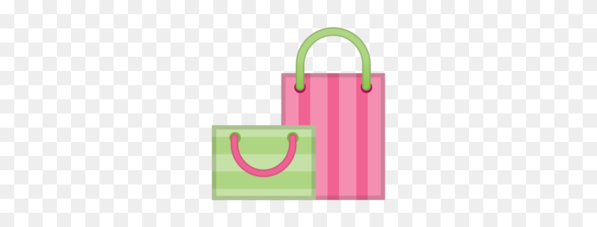 260x260 Shopping Bags Trolleys Clipart - Ziploc Bag Clipart