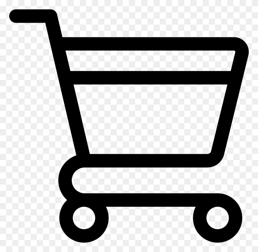 980x954 Shopping Cart - Shopping Cart Icon PNG