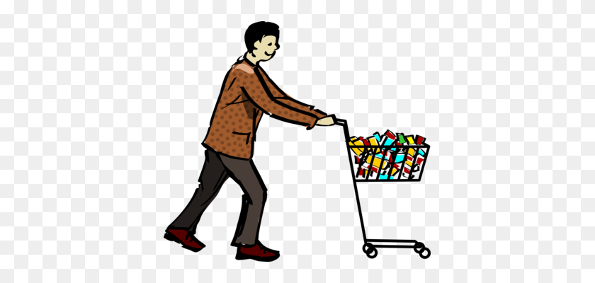 377x340 Shopping Cart Bag Computer Icons X Cart - To Go Shopping Clipart