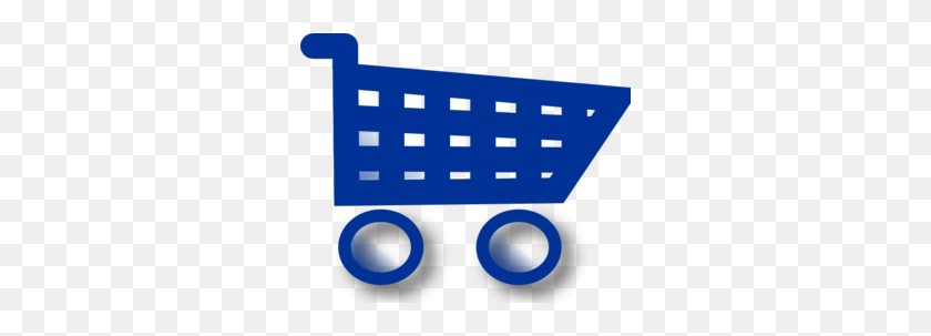 298x243 Shopping Cart Png, Clip Art For Web - Shopping Basket Clipart