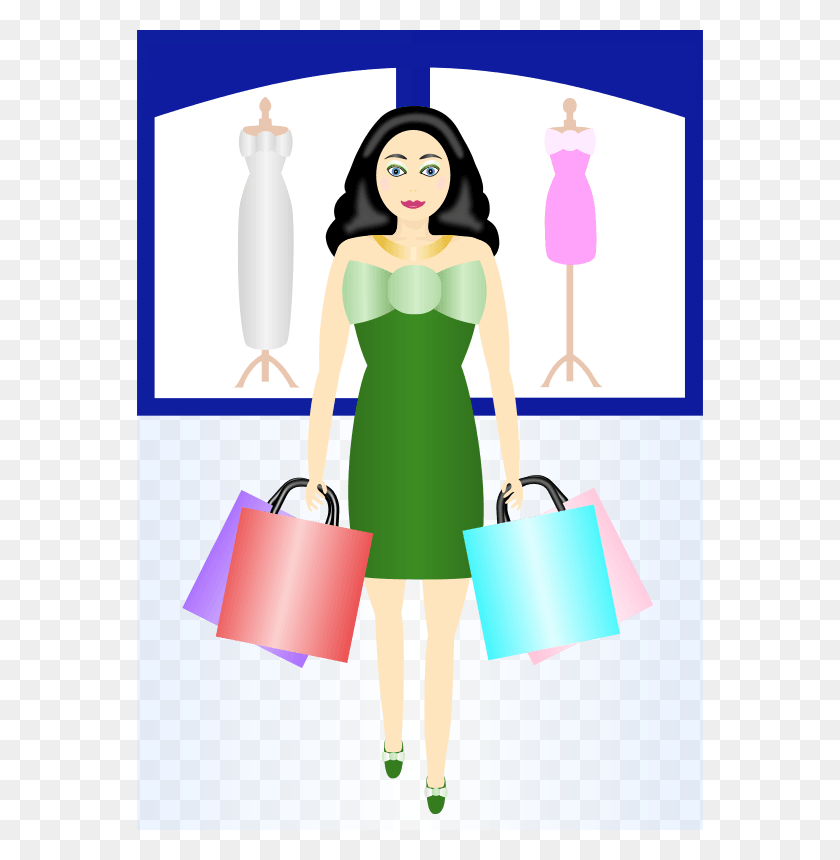 566x800 Shopping Mall Cliparts - Shopping Mall Clipart