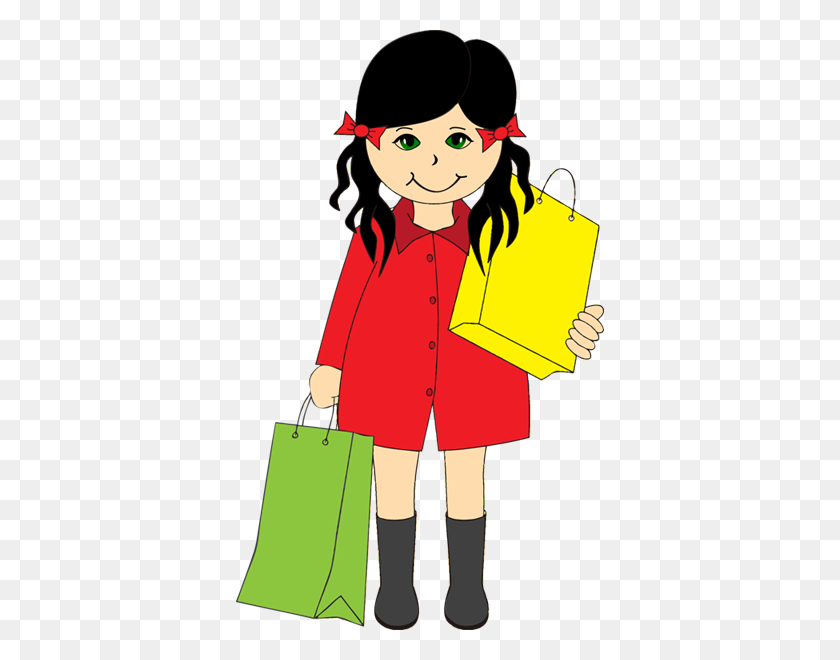368x600 Shopping Pictures Clip Art - Salesperson Clipart