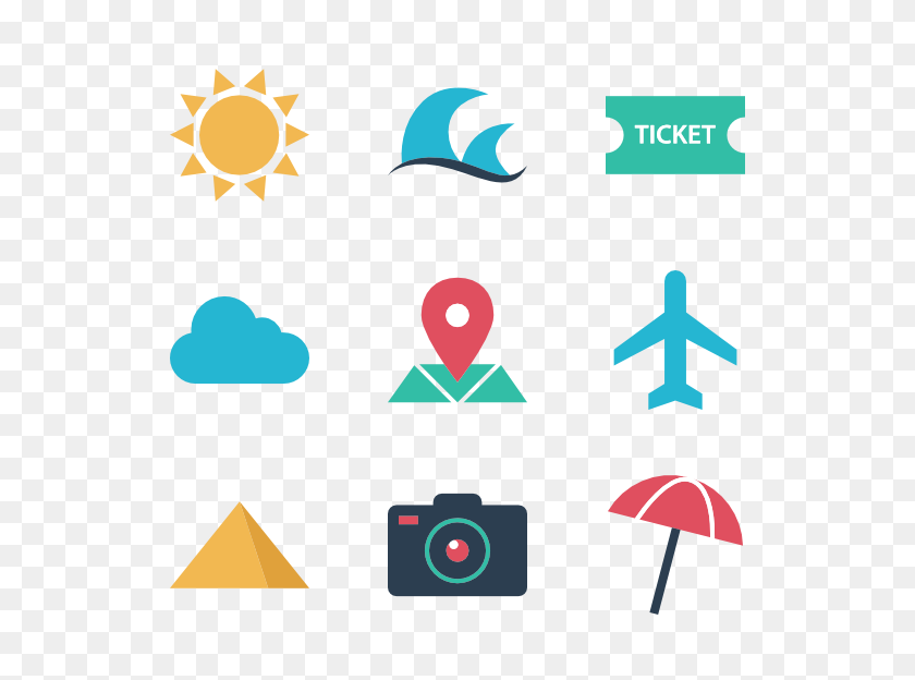 600x564 Shopping Sales Free Icons - Vacation PNG
