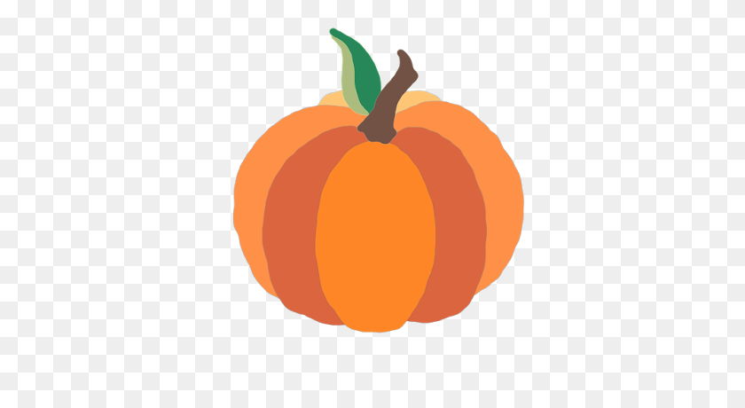 400x400 Короткие Оранжевые Цветовые Блоки Designer Harvest Pumpkin Halloween Autumn - Pumpkin Spice Latte Clipart