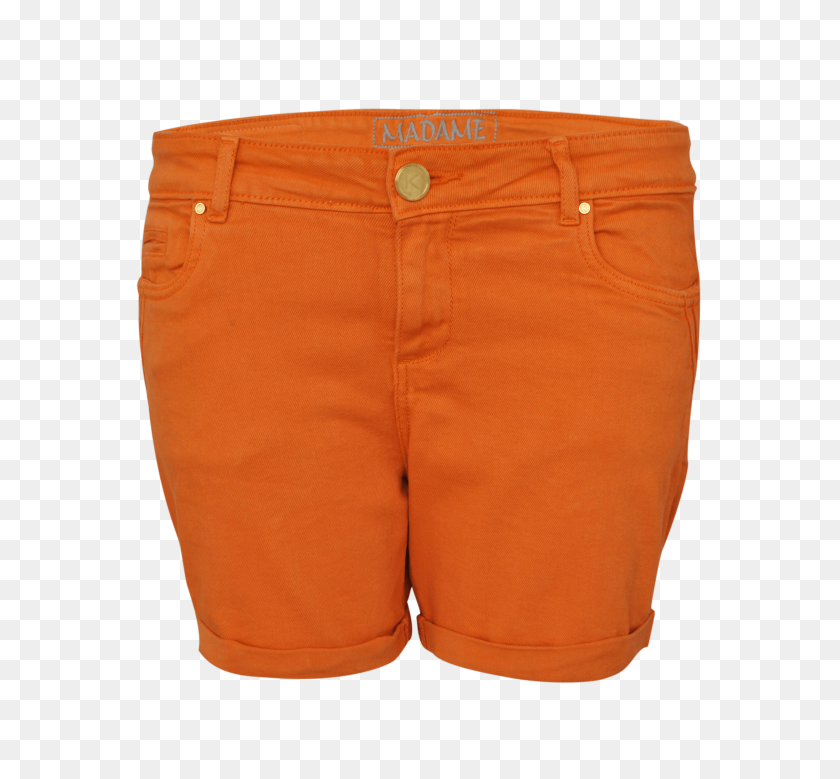 2592x2392 Short Pant Orange Transparent Png - Shorts PNG