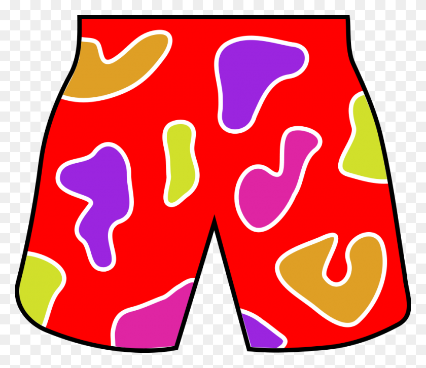 900x769 Shorts Clip Art - Beach Girl Clipart