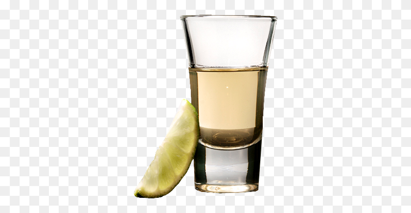 294x375 Shot Glass And Lime - Shot Glass PNG