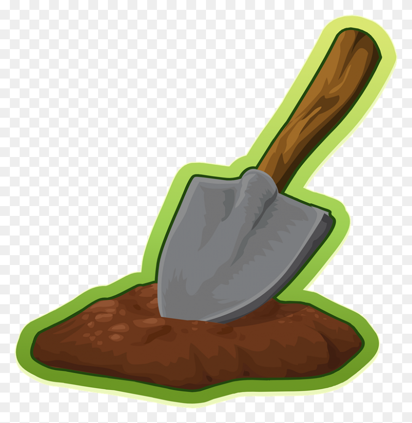 800x823 Shovel Free To Use Clipart - Bucket And Shovel Clipart