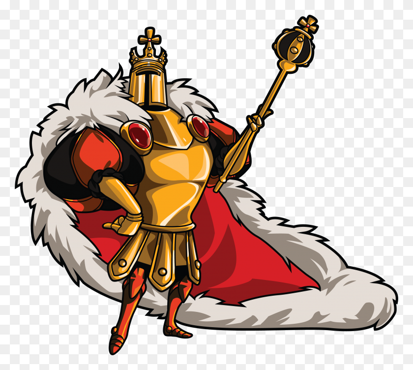 2922x2596 Shovel Knight's Final Chapter Stars King Knight In His Own - Shovel Knight PNG