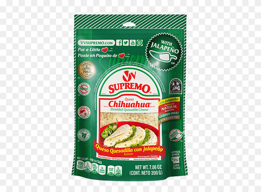 540x560 Shredded Brand Quesadilla Cheese With From Vampv - Quesadilla PNG
