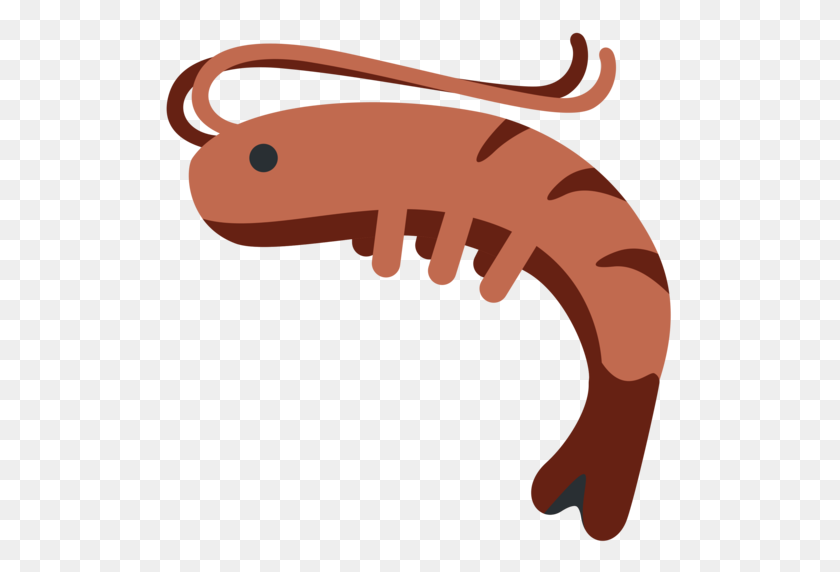 512x512 Shrimp Emoji - Shrimp PNG