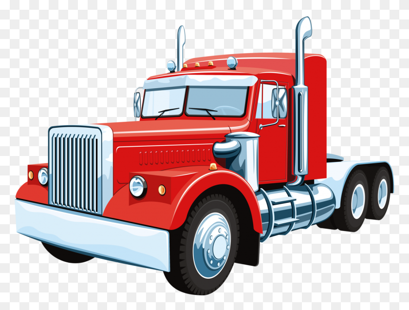 1280x946 Shutterstock - Semi Truck PNG