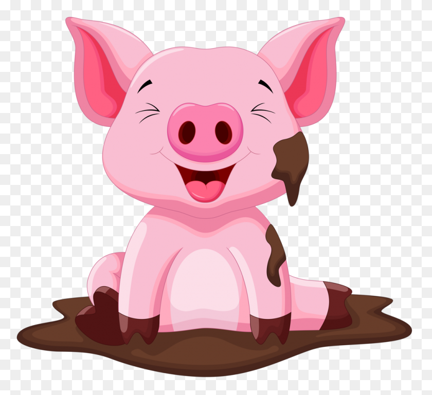 1024x931 Shutterstock - Cute Pig Clipart