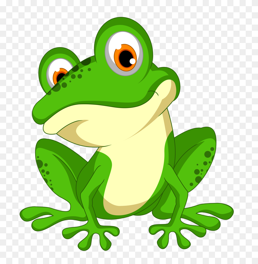 735x800 Shutterstock Canvas Art Cute Frogs - Frog PNG