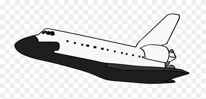 1817x803 Shuttle Clipart - Transportation Clipart Black And White