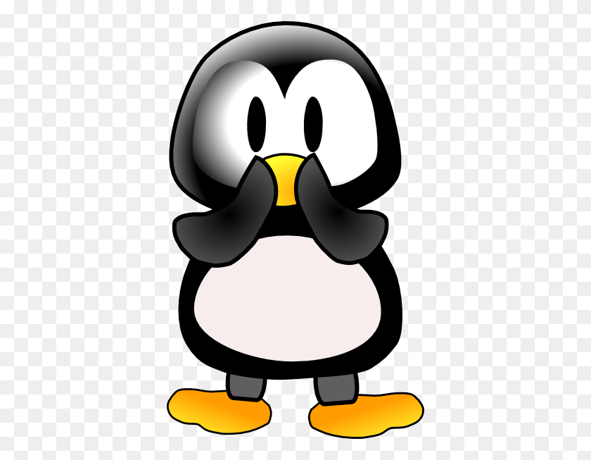 366x593 Застенчивый Пингвин Картинки - Hola Clipart