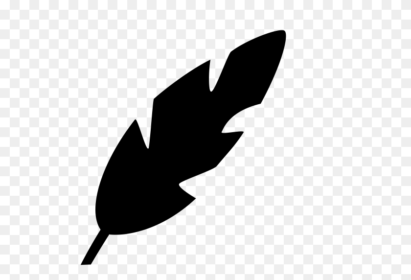 512x512 Si Glyph Feather Icon With Png And Vector Format For Free - Feather Vector PNG
