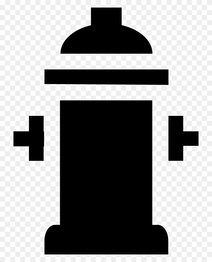 734x980 Si Glyph Fire Hydrant Png Icon Free Download - Fire Hydrant PNG