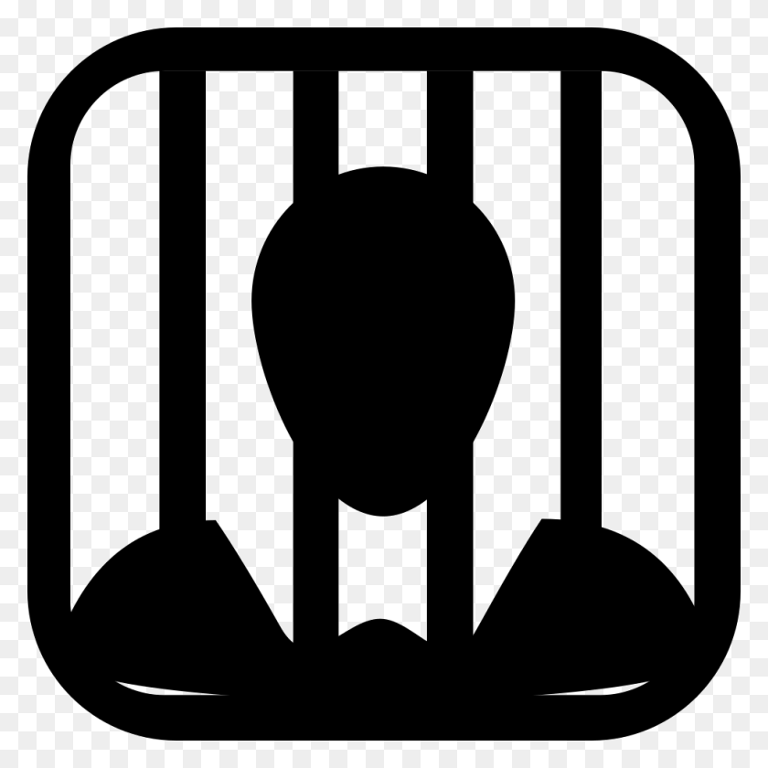 980x980 Значок Си Глиф Человек Тюрьма Png Скачать Бесплатно - Тюрьма Png