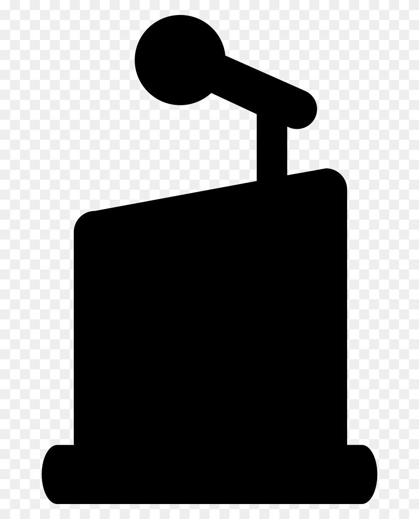 674x980 Si Glyph Podium Png Icon Free Download - Podium PNG