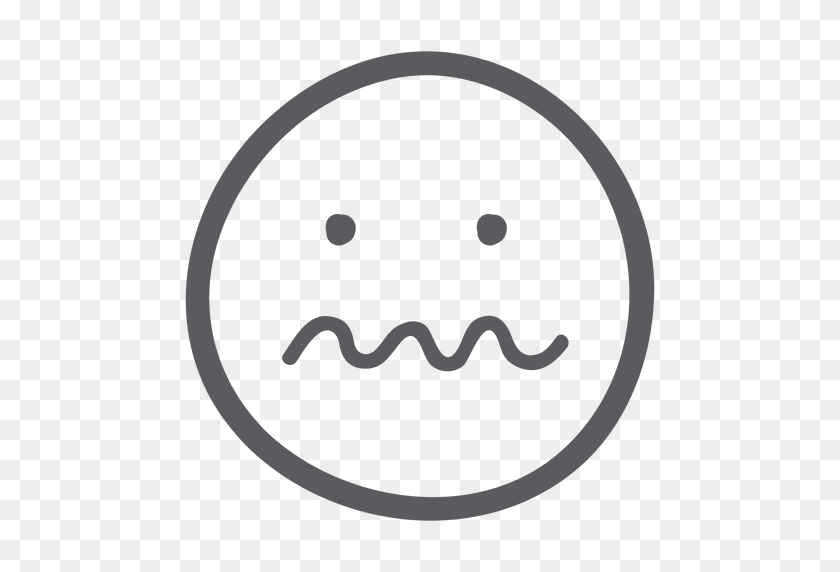 512x512 Sick Emoji Emoticon - Sick Emoji PNG