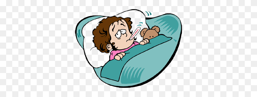 350x259 Sick Person In Bed Png Transparent Images - Person In Bed Clipart