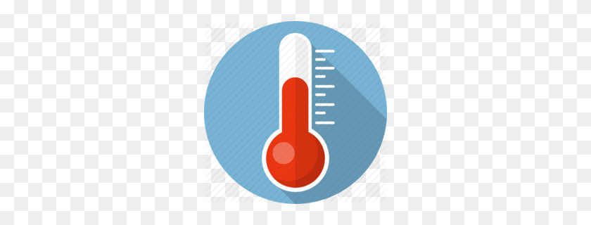260x260 Sick Thermometer Clipart - Sick Person Clipart