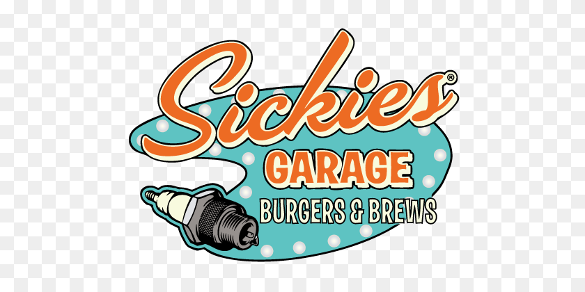 504x360 Sickies Garage Burgers Brews - Burgers PNG
