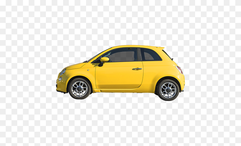 450x450 Side Elevation View Of A Yellow Car Cars, People Png - Car Side PNG