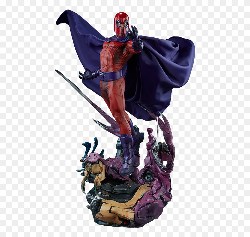 480x738 Coleccionables Sideshow - Magneto Png
