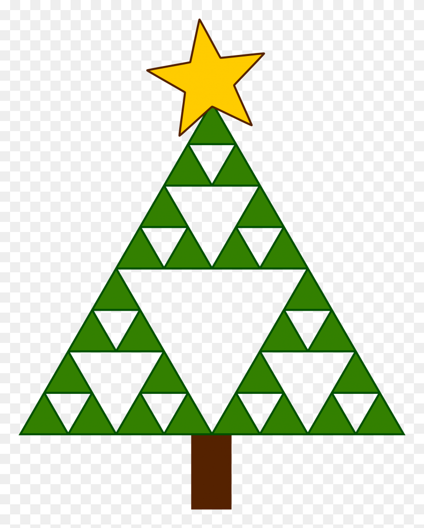 1896x2400 Sierpinski Xmas Tree Icons Png - Christmas Tree PNG Transparent