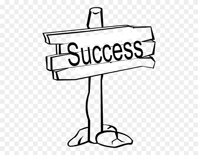 480x597 Sign Clipart Success - Sold Sign Clipart