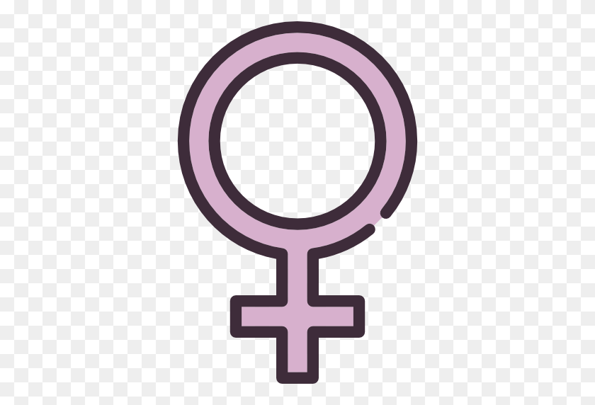 512x512 Sign, Woman, Gender, Girl, Femenine, Signs, Female, Venus - Feminism PNG