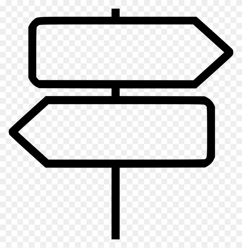 954x980 Signpost Png Icon Free Download - Signpost Clipart
