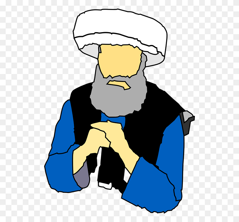 530x720 Sikh Turban Clipart Islamic - Islamic Clipart