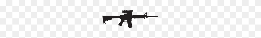 190x64 Silhouette - Ar15 PNG