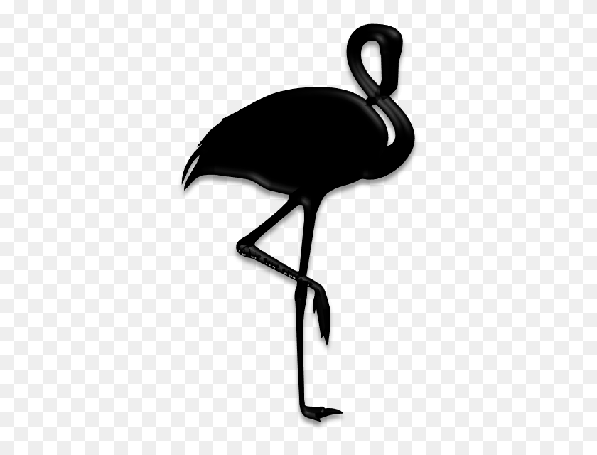 349x580 Silhouette Art Islamic Graphics - Flamingo Silhouette Clipart