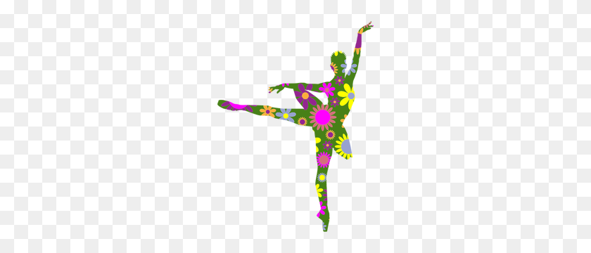 222x300 Silhouette Ballerina - Baton Clipart