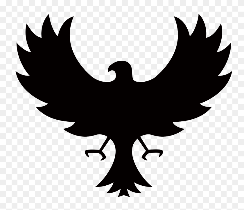 1489x1270 Silhouette Clip Art Eagle Talon - Eagle Talon Clipart