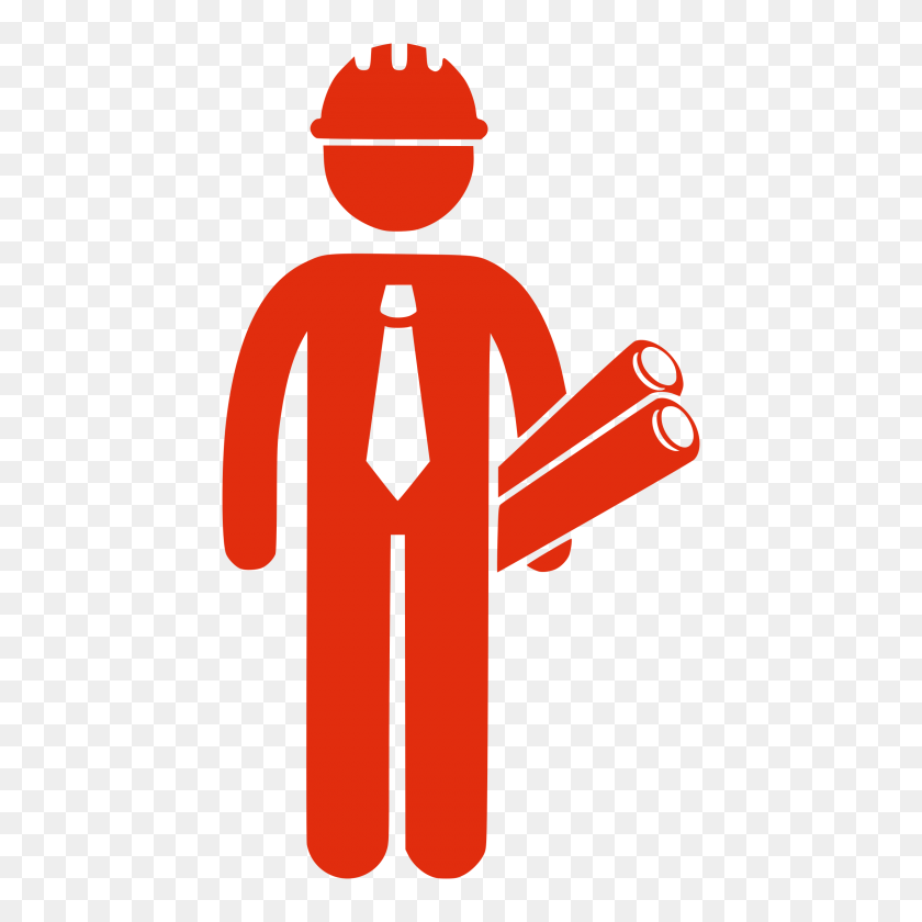 2400x2400 Silhouette Construction Man Icons Png - Construction Icon PNG