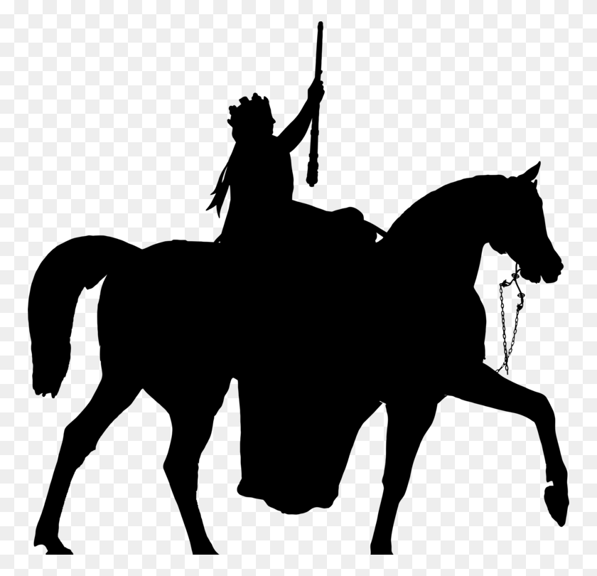 762x750 Silhouette Knight Drawing Skyline - Knight On Horse Clipart
