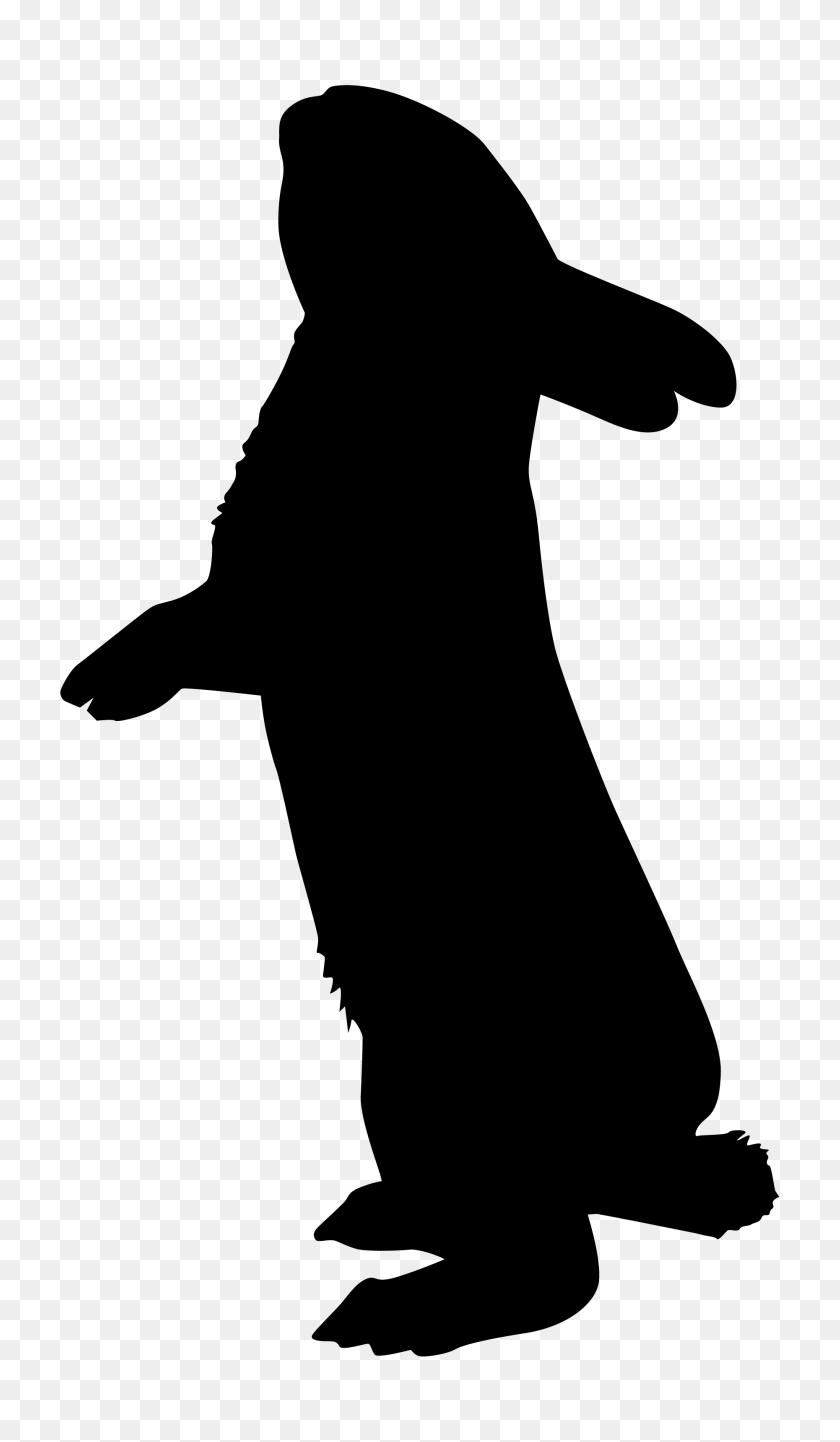 1860x3296 Silhouette Lapin - Rabbit Silhouette Clip Art